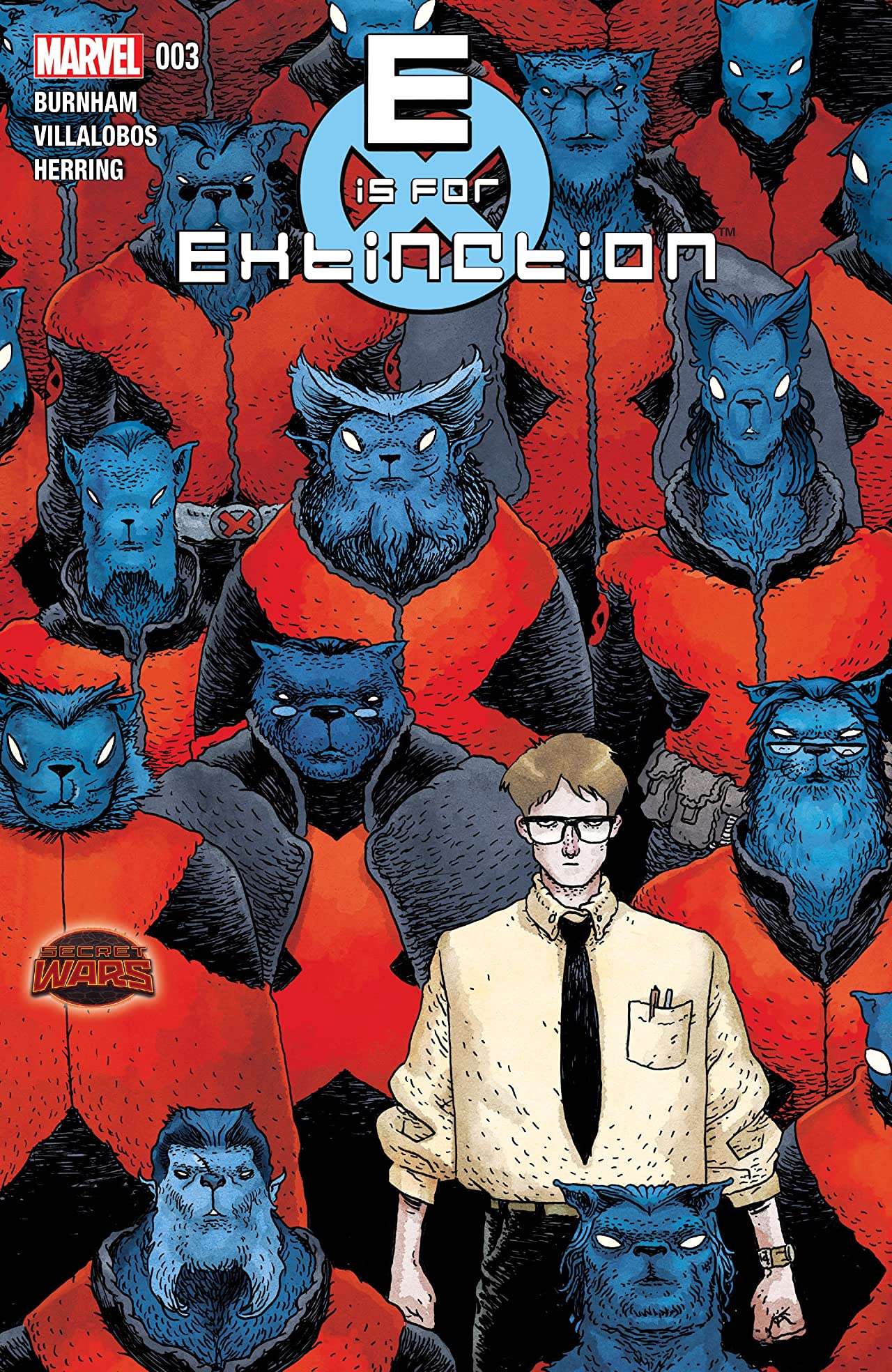 E Is for Extinction #3 cover