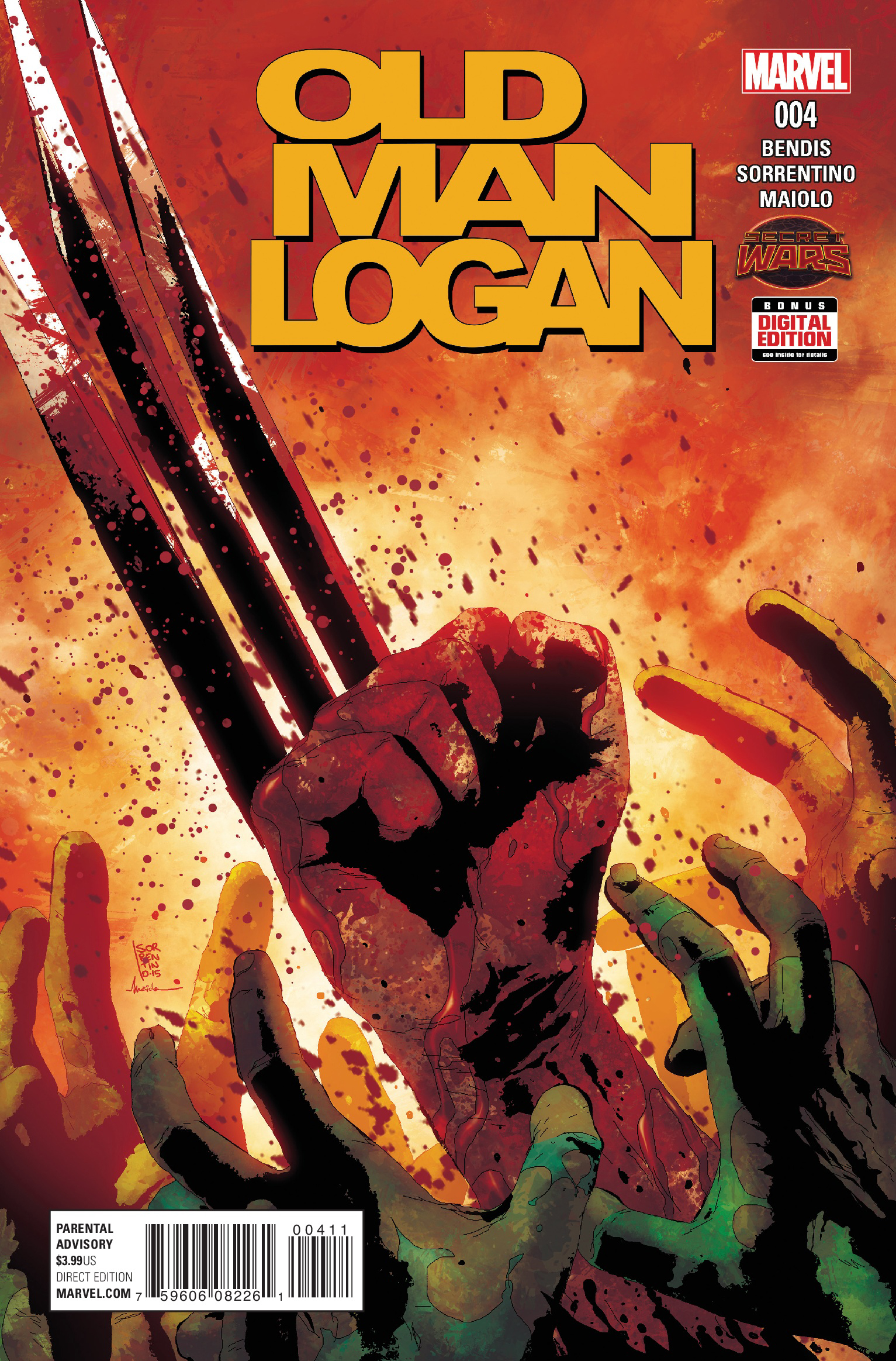 Old Man Logan #4 cover