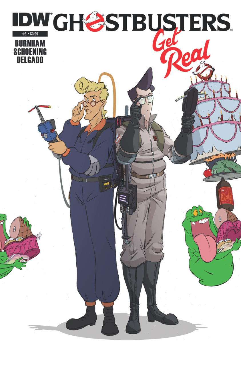 Ghostbusters: Get Real #3 cover