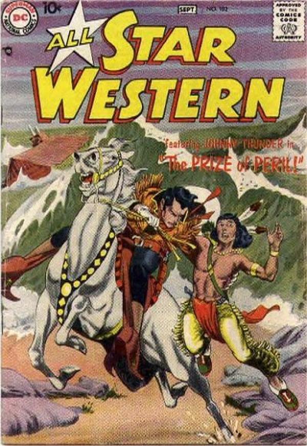 All Star Western #102 cover