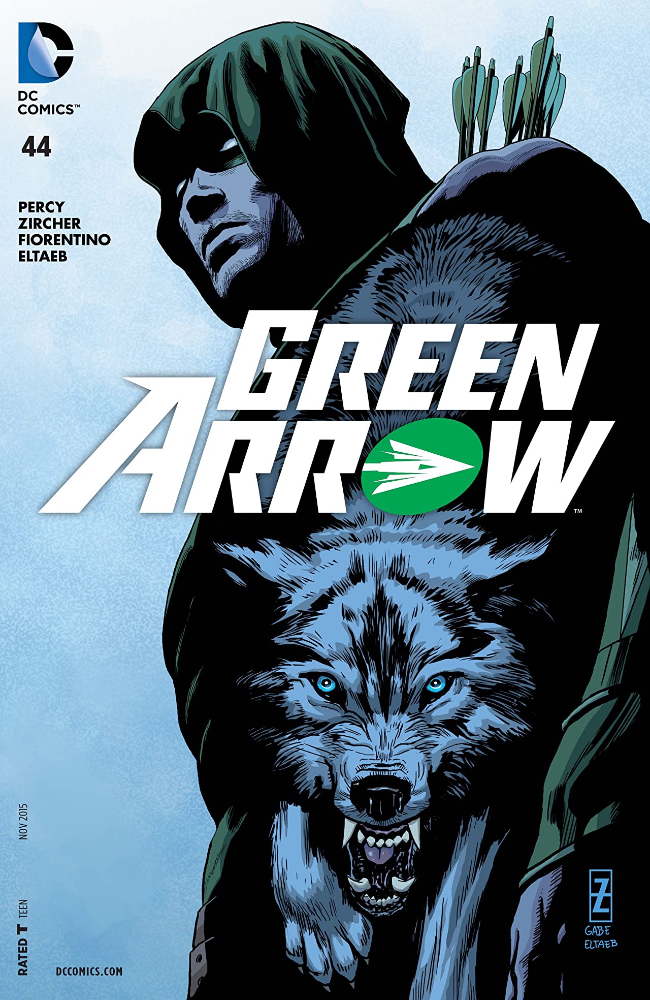 Green Arrow #44 cover