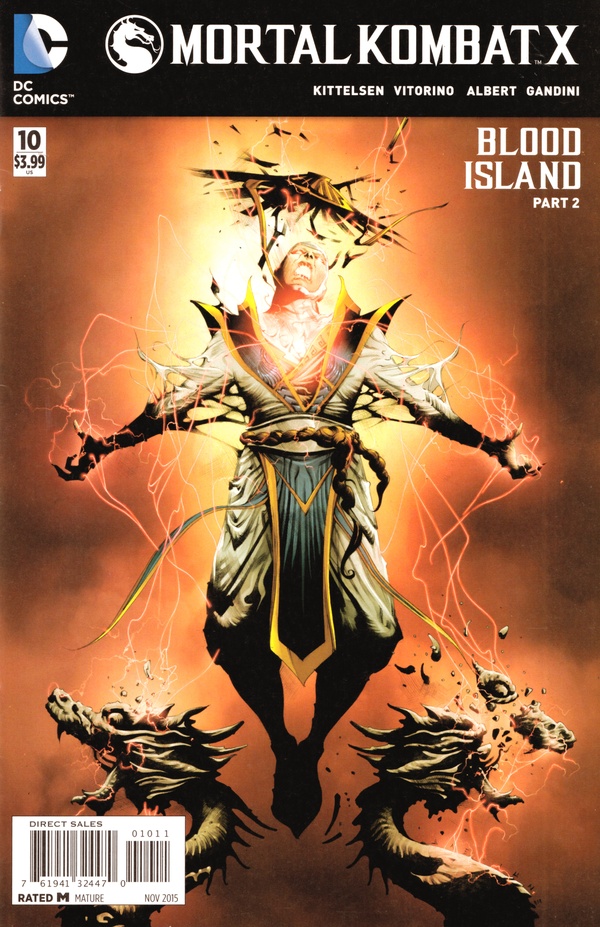 Mortal Kombat X #10 cover