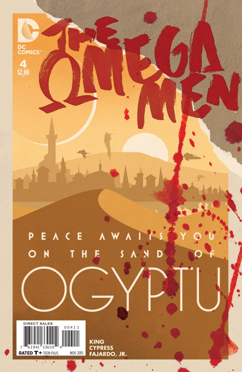 The Omega Men #4 cover