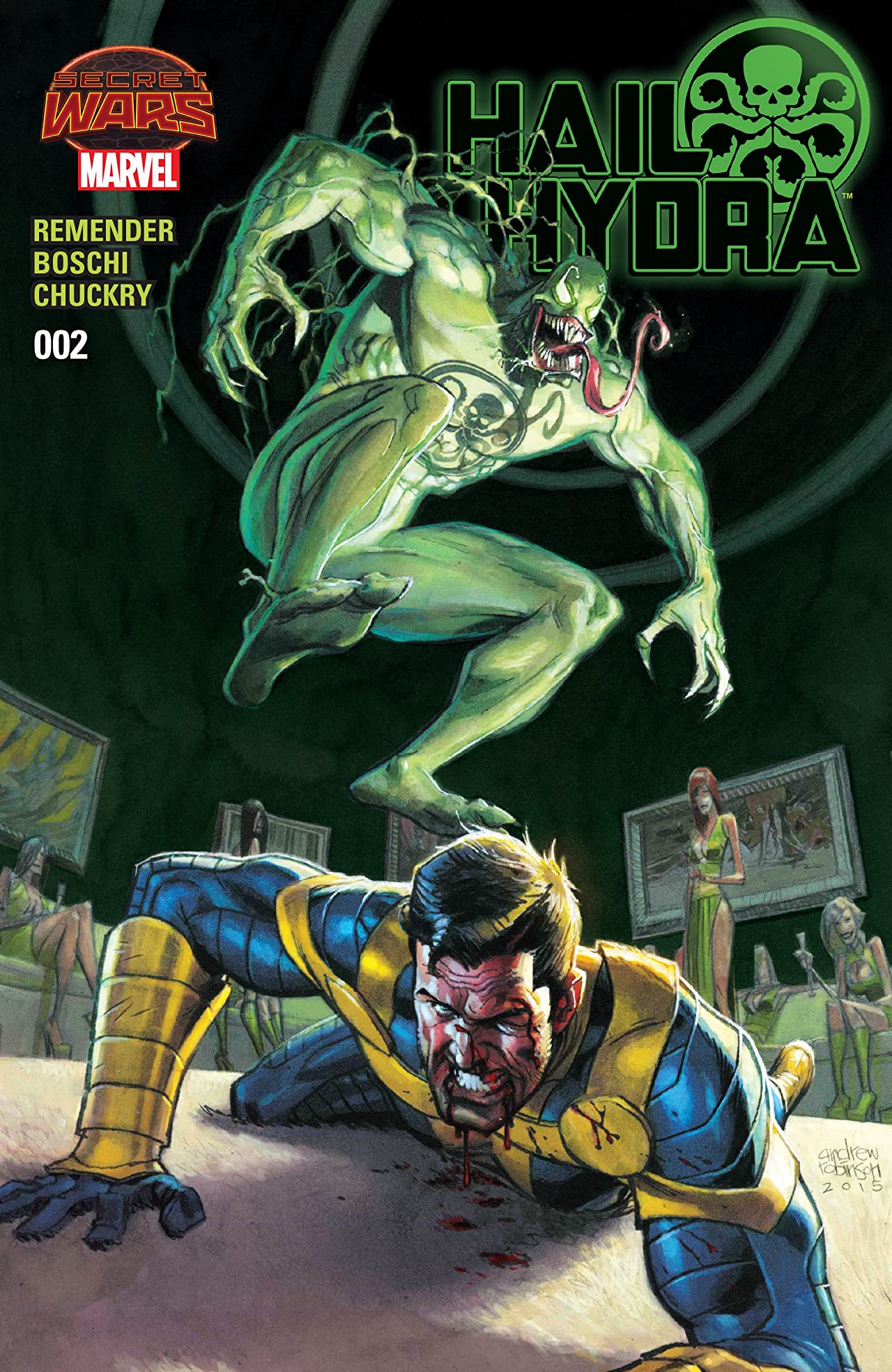 Hail Hydra #2 cover