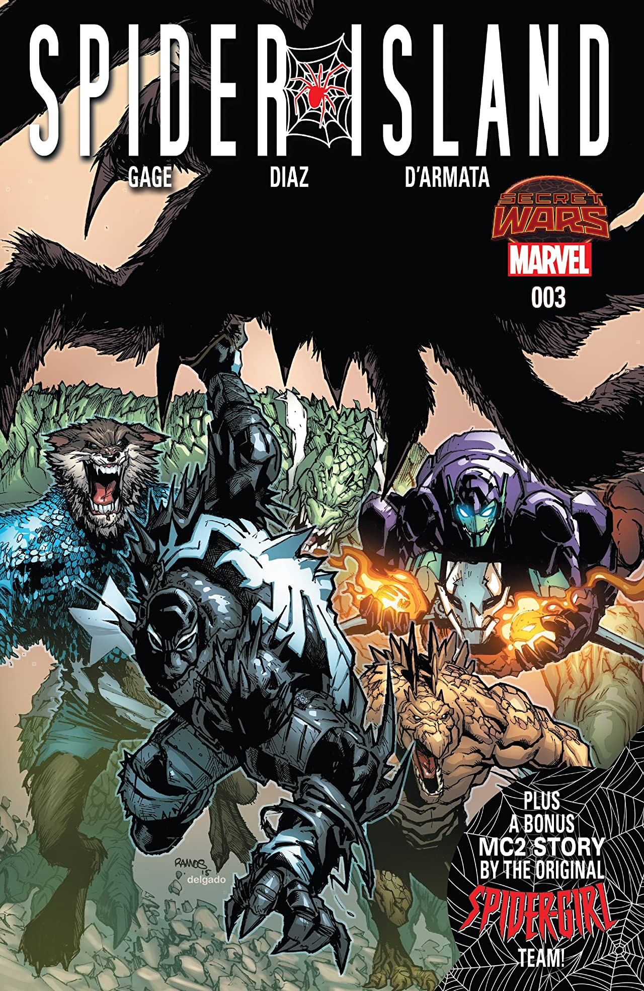 Spider-Island #3 cover