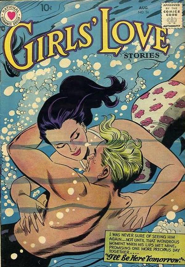 Girls' Love Stories #56 cover