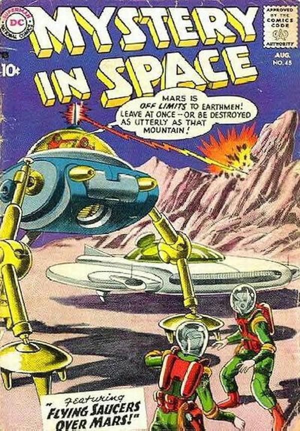 Mystery in Space #45 cover