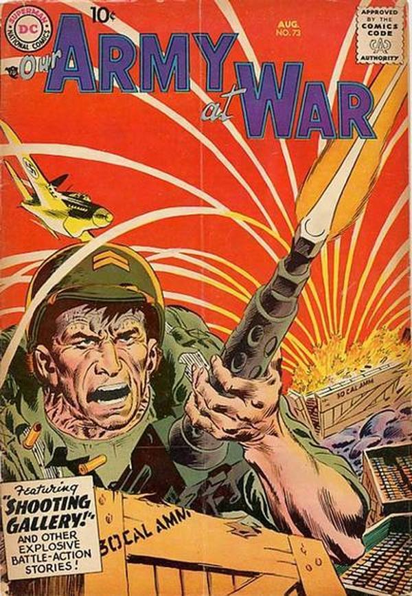 Our Army at War #73 cover