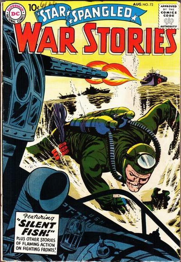 Star Spangled War Stories #72 cover