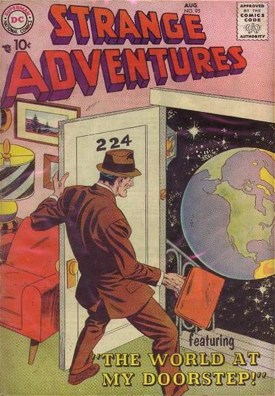 Strange Adventures #95 cover