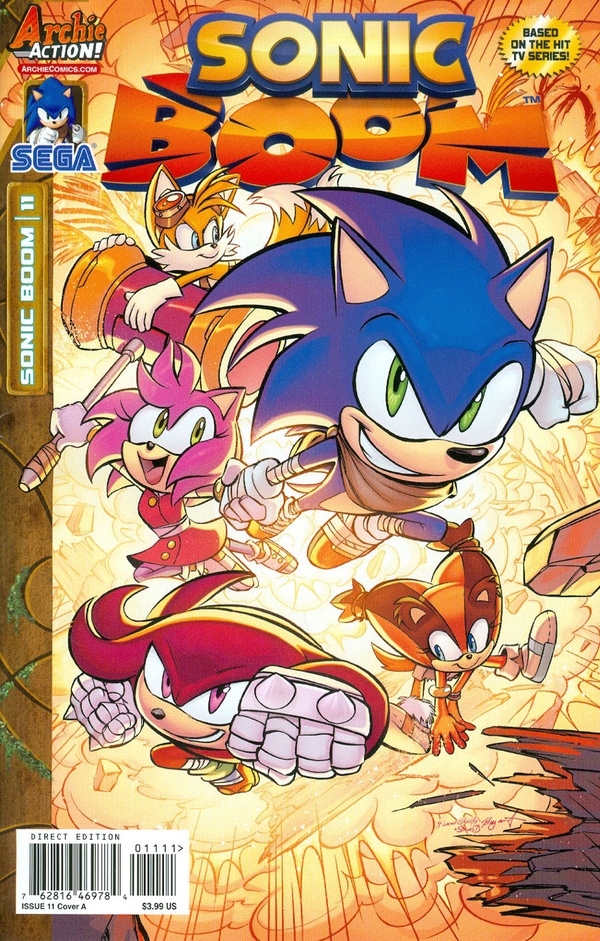 Sonic Boom #11 cover