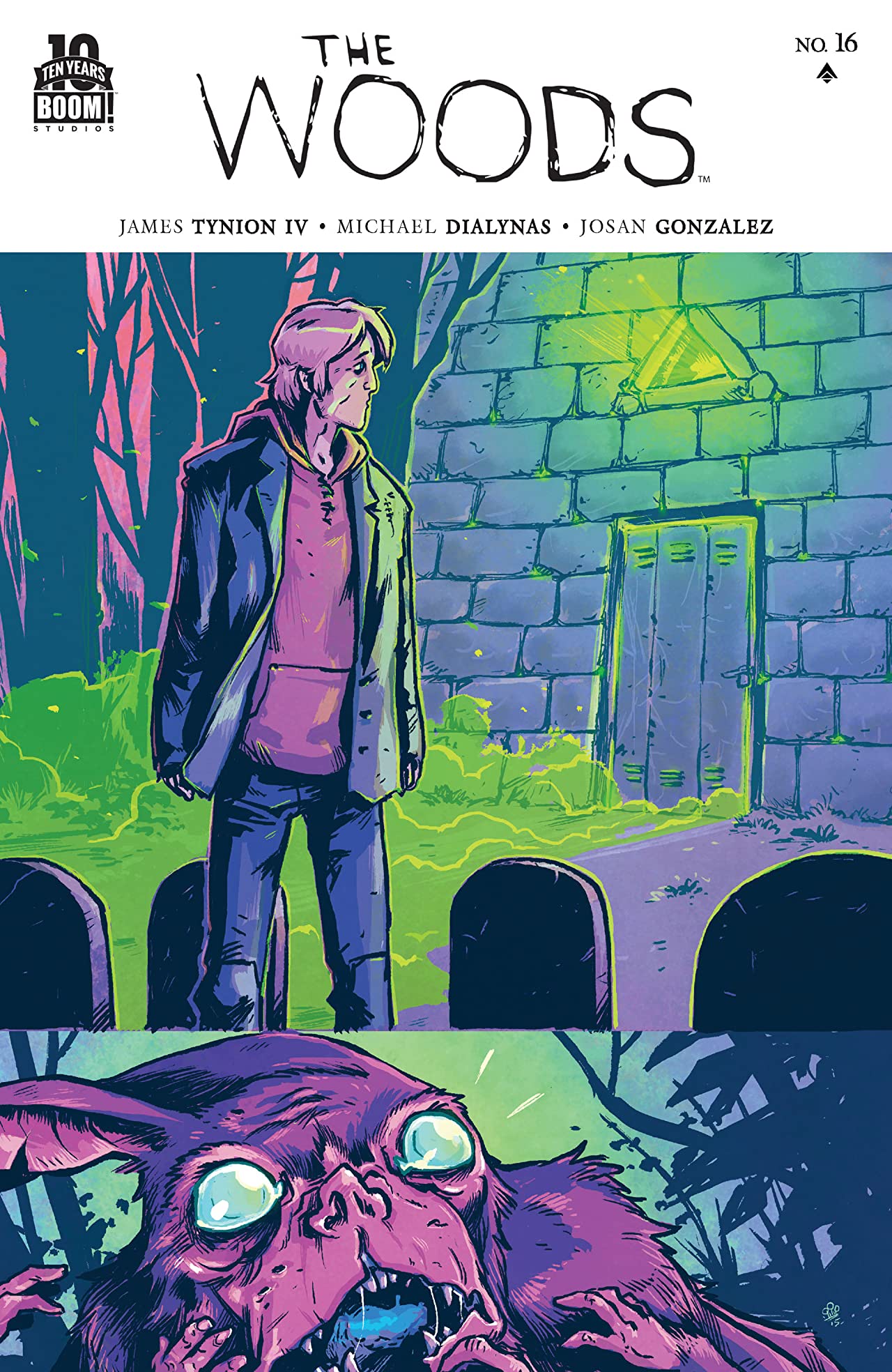 The Woods #16 cover
