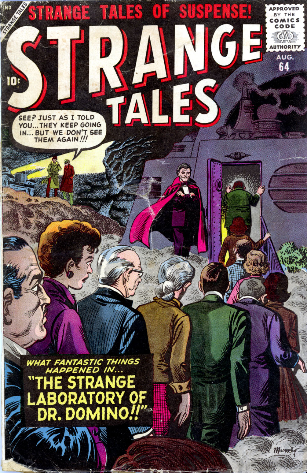 Strange Tales #64 cover
