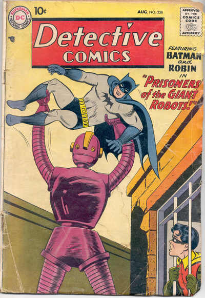 Detective Comics #258 cover