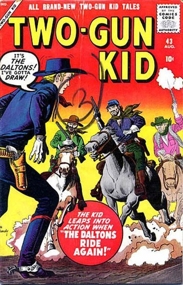 Two Gun Kid #43 cover