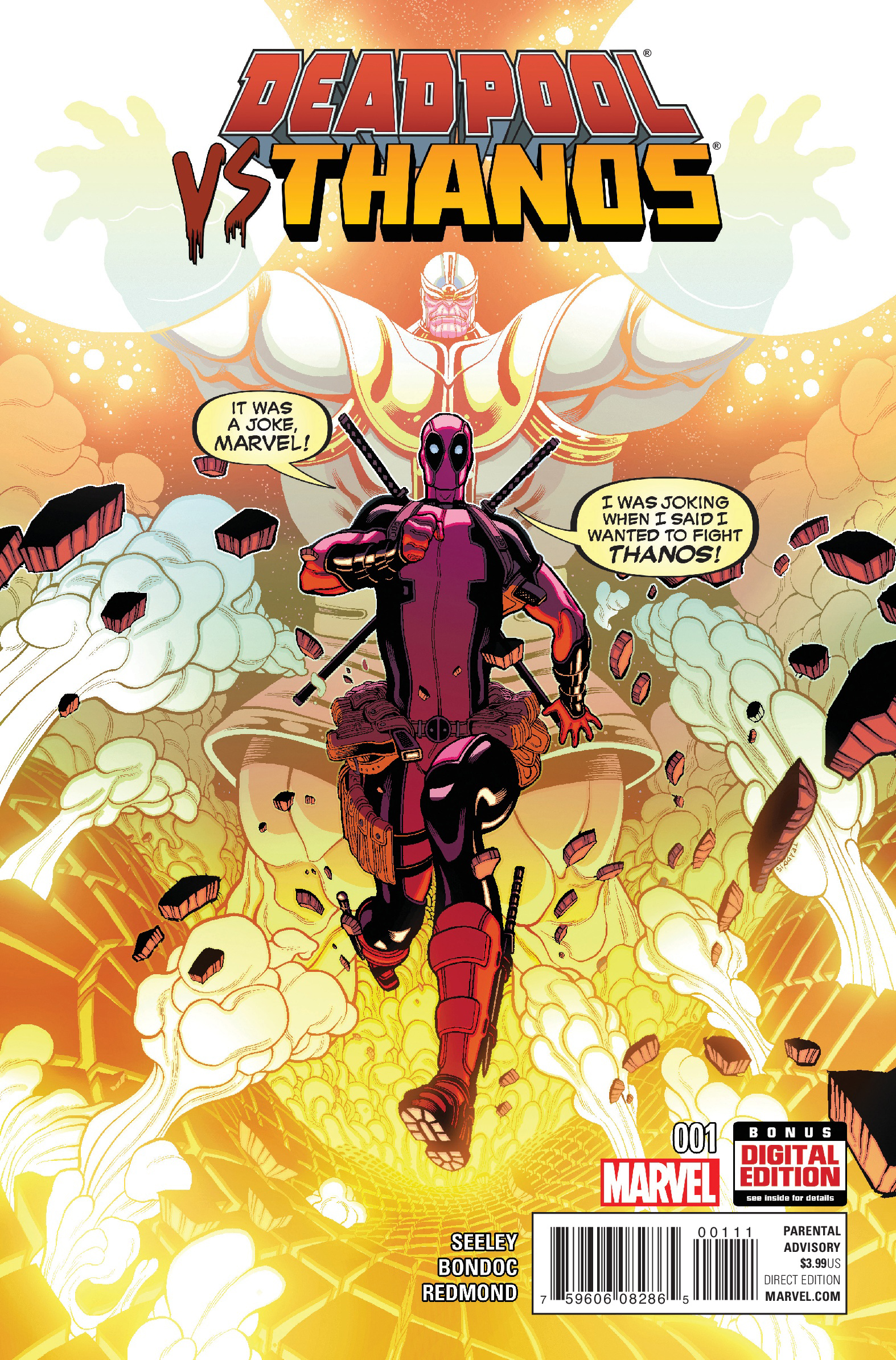 Deadpool vs Thanos #1
