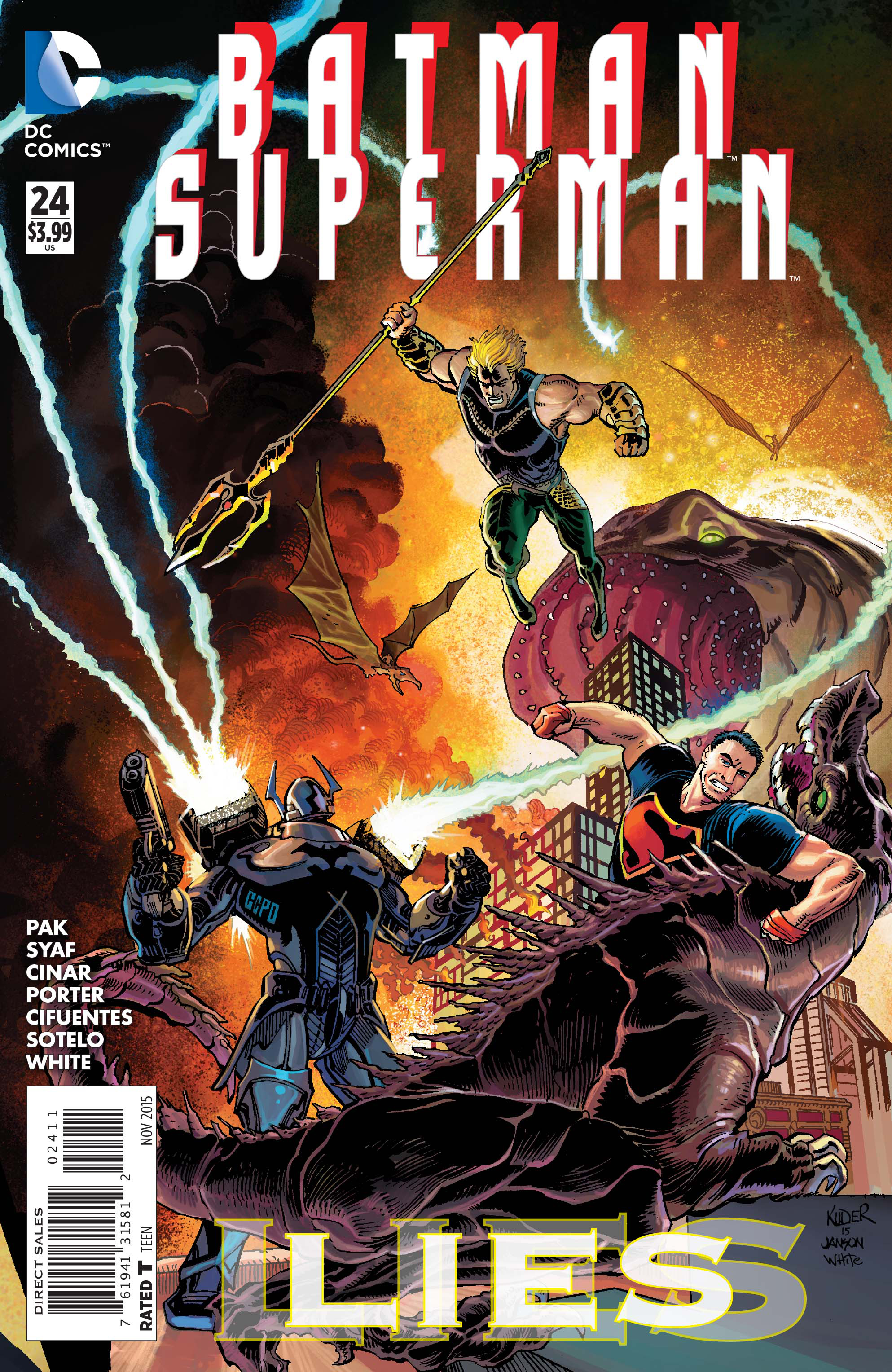 Batman / Superman #24 cover