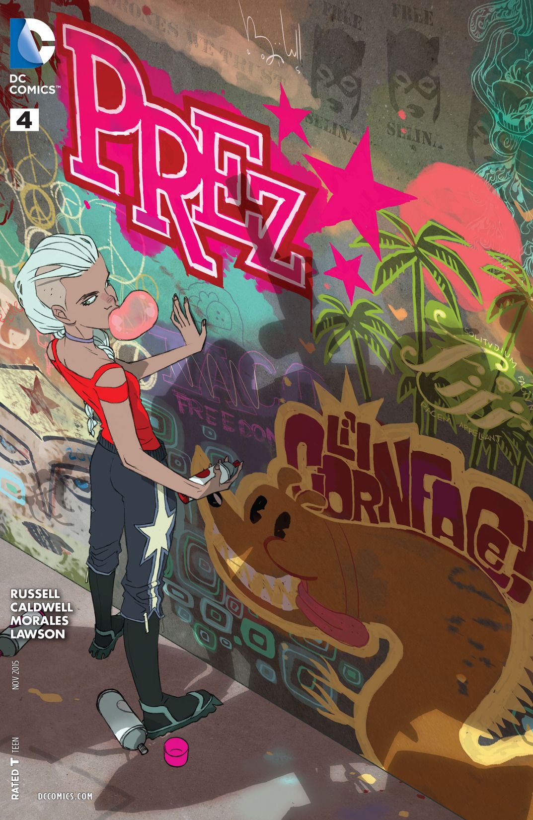 Prez #4 cover