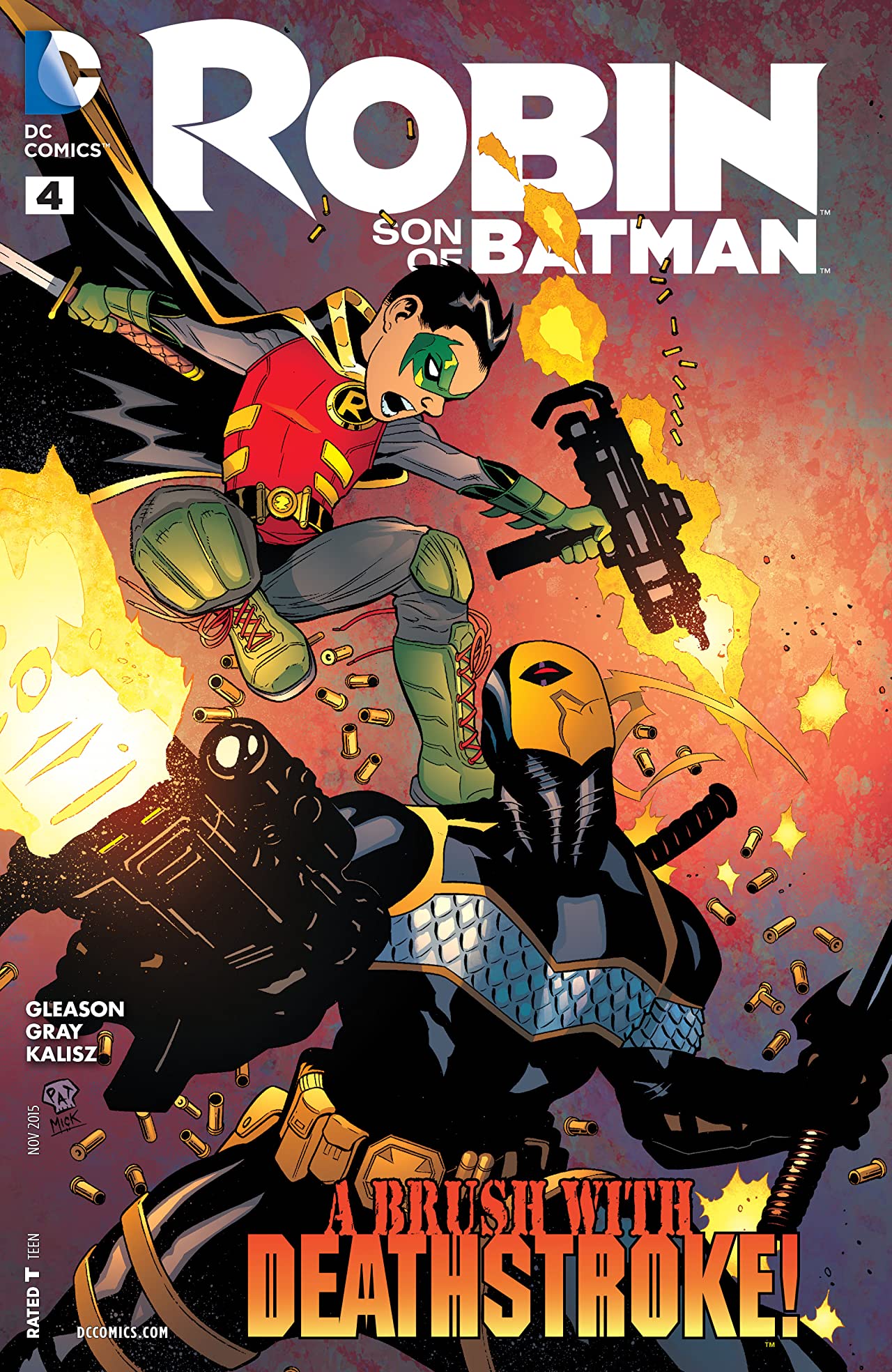 Robin: Son of Batman #4 cover