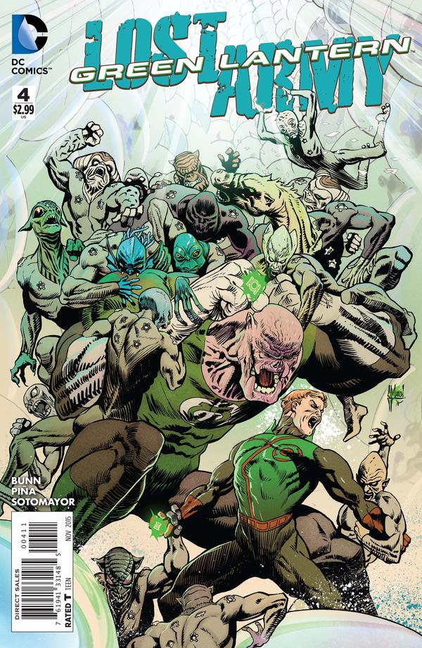 Green Lantern: Lost Army #4 cover