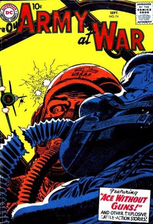 Our Army at War #74 cover