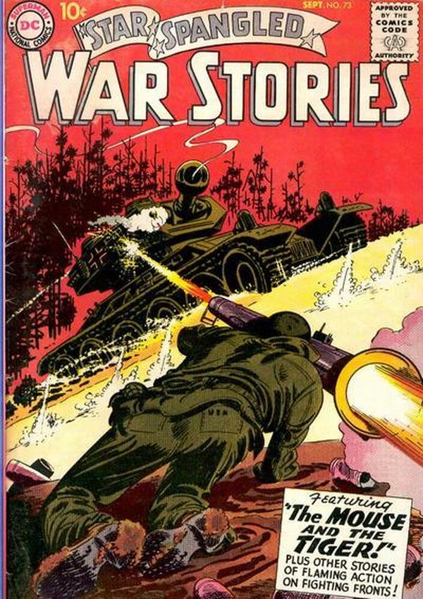 Star Spangled War Stories #73 cover