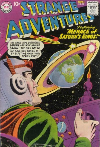 Strange Adventures #96 cover