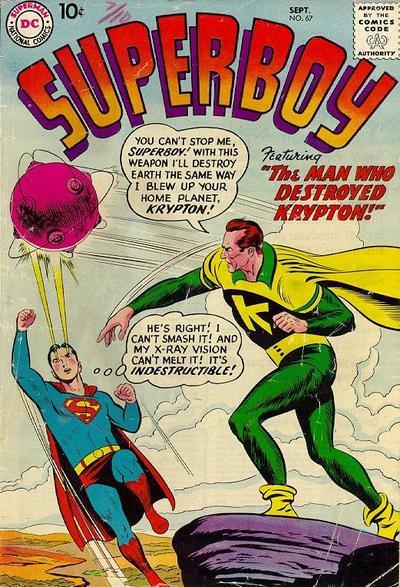 Superboy #67 cover