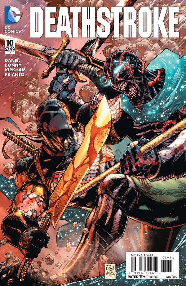 Deathstroke #10 cover