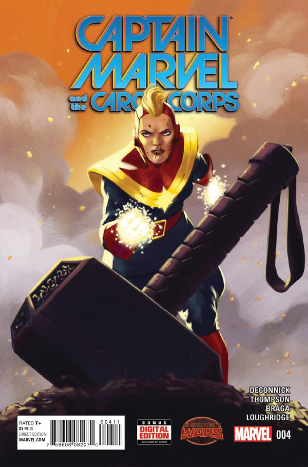 Captain Marvel & the Carol Corps #4 cover