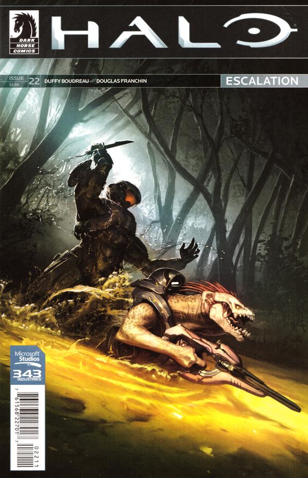 Halo: Escalation #22 cover