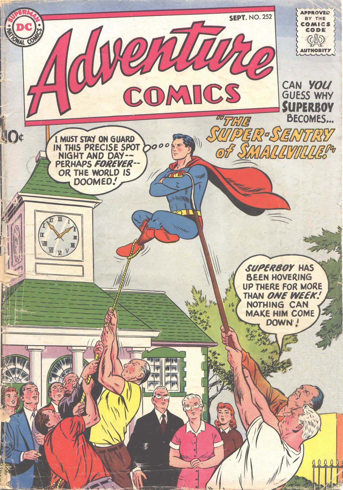 Adventure Comics #252 cover