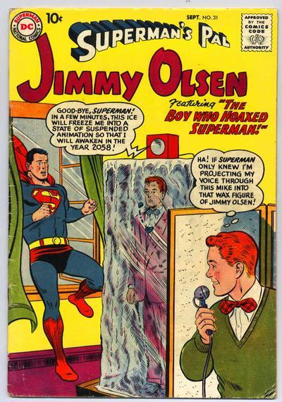Superman's Pal, Jimmy Olsen #31 cover