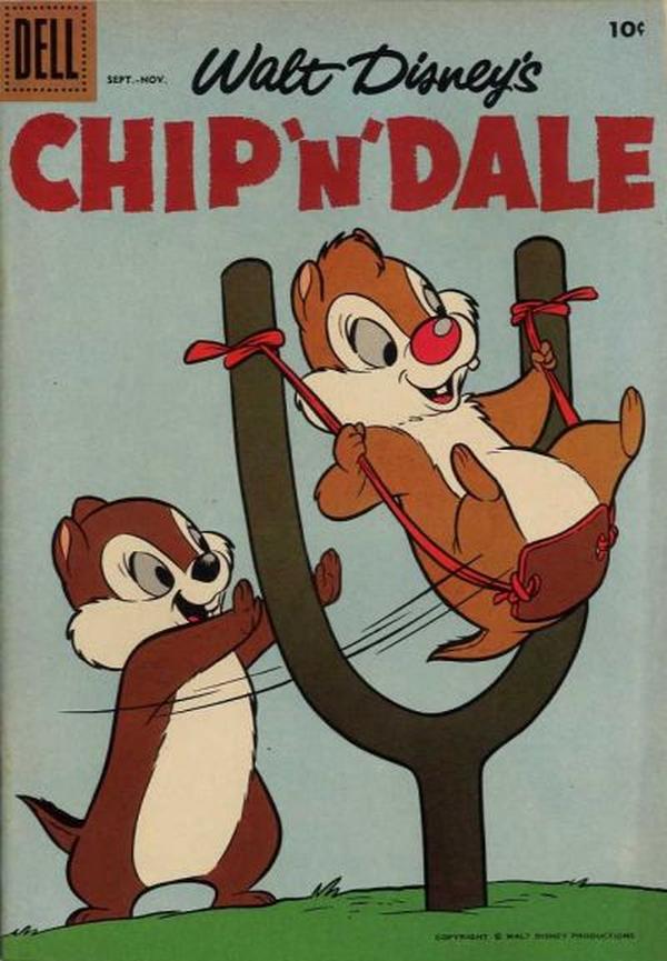 Walt Disney's Chip 'n' Dale #15 cover