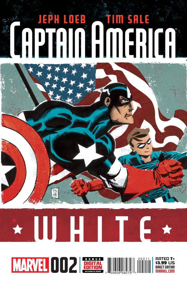 Captain America: White #2 cover