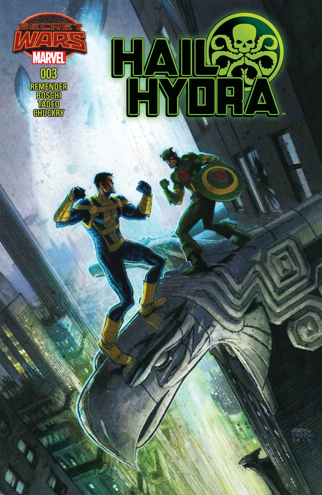 Hail Hydra #3 cover