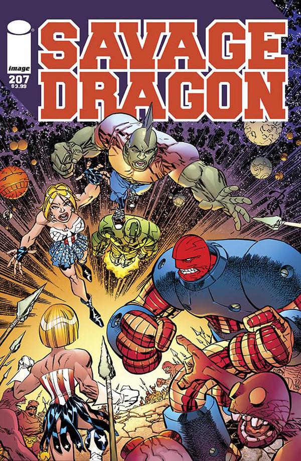 Savage Dragon #207 cover
