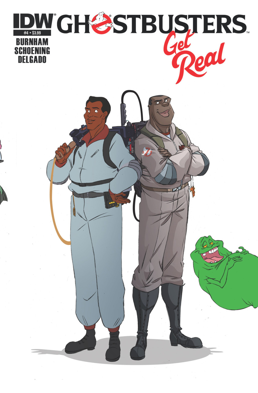 Ghostbusters: Get Real #4 cover