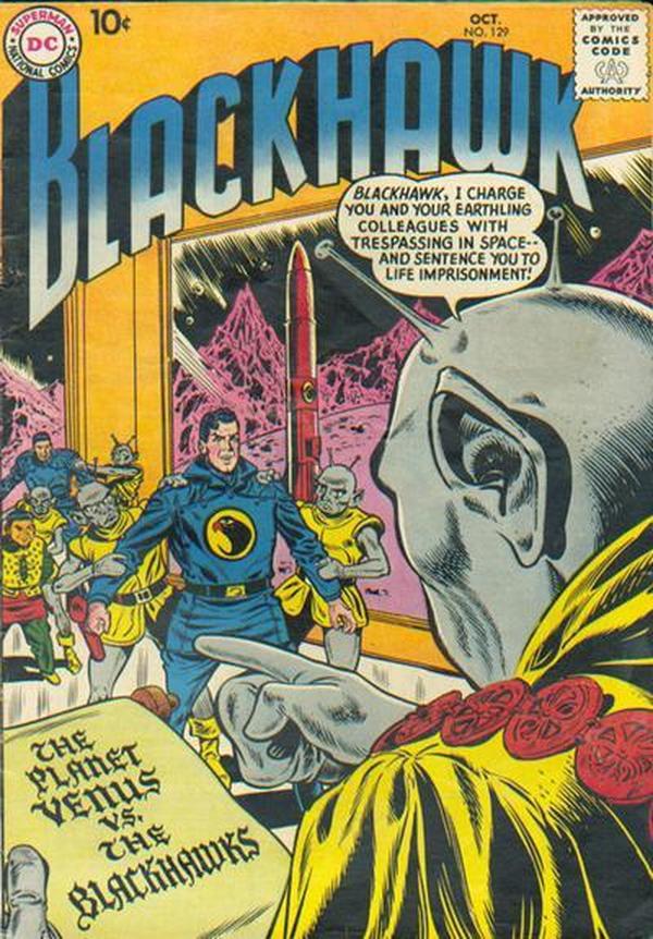 Blackhawk #129 cover