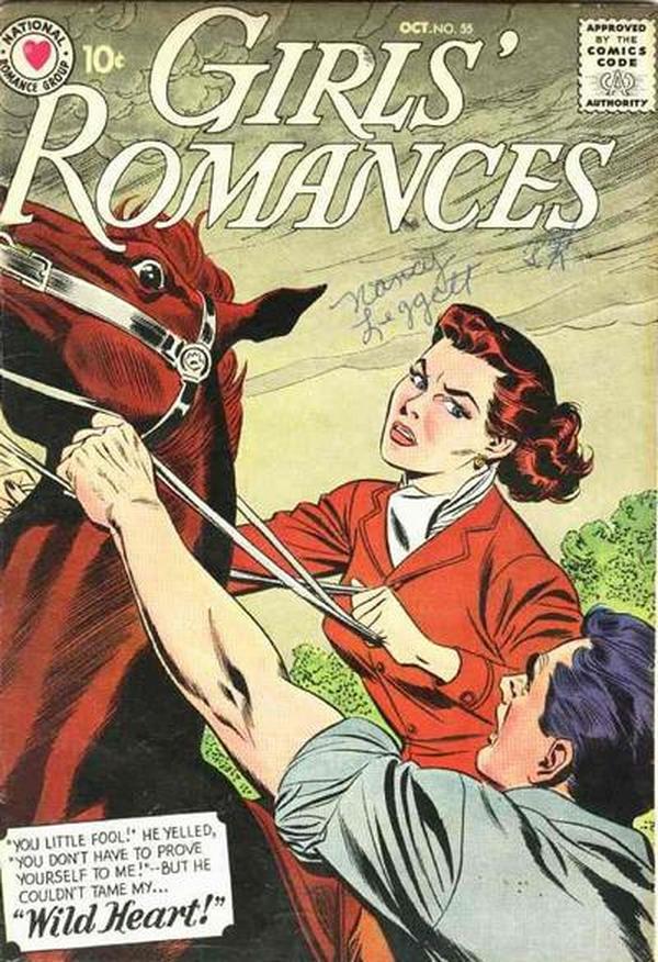Girls' Romances #55 cover