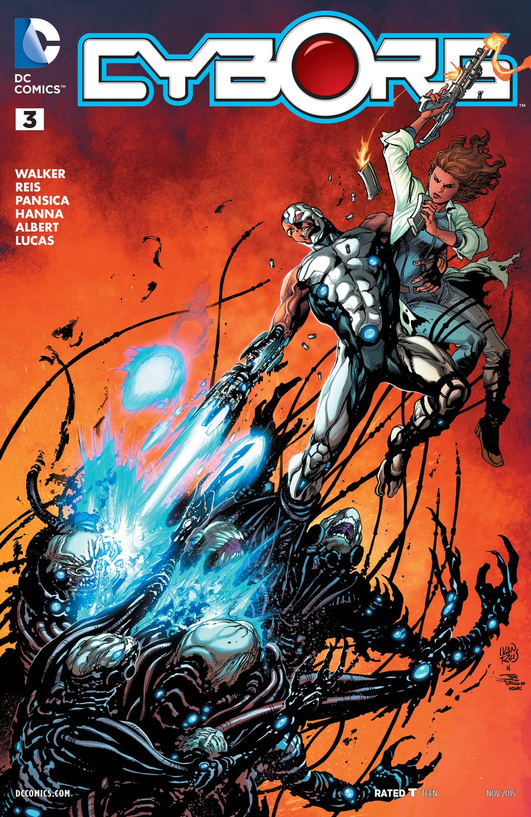 Cyborg #3 cover