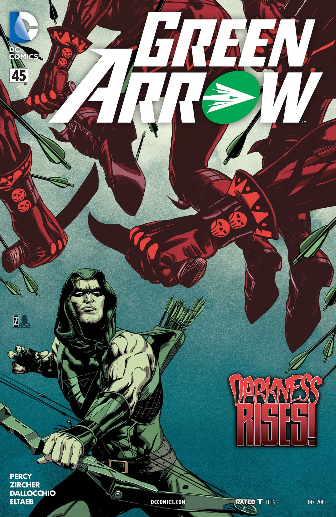 Green Arrow #45 cover