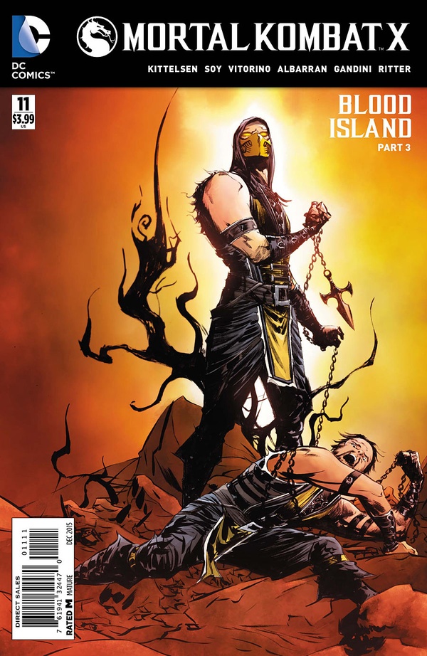 Mortal Kombat X #11 cover