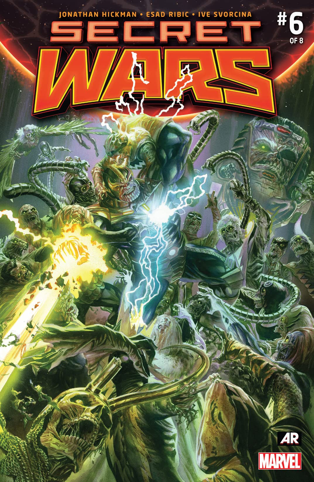 Secret Wars #6 cover