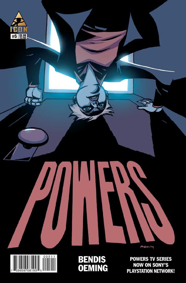 Powers #5 cover