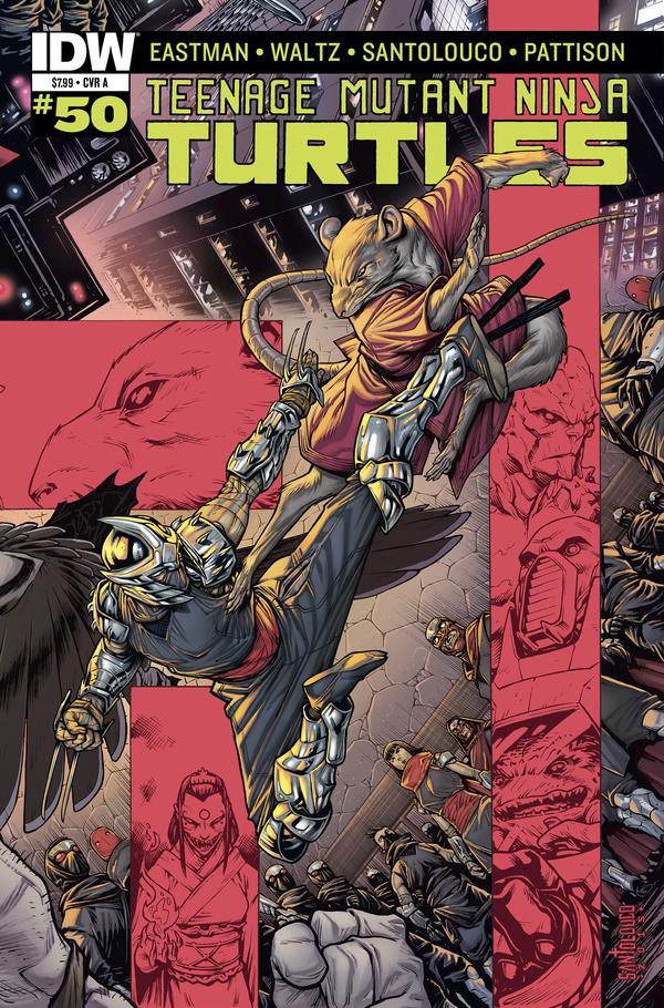 Teenage Mutant Ninja Turtles #50 cover