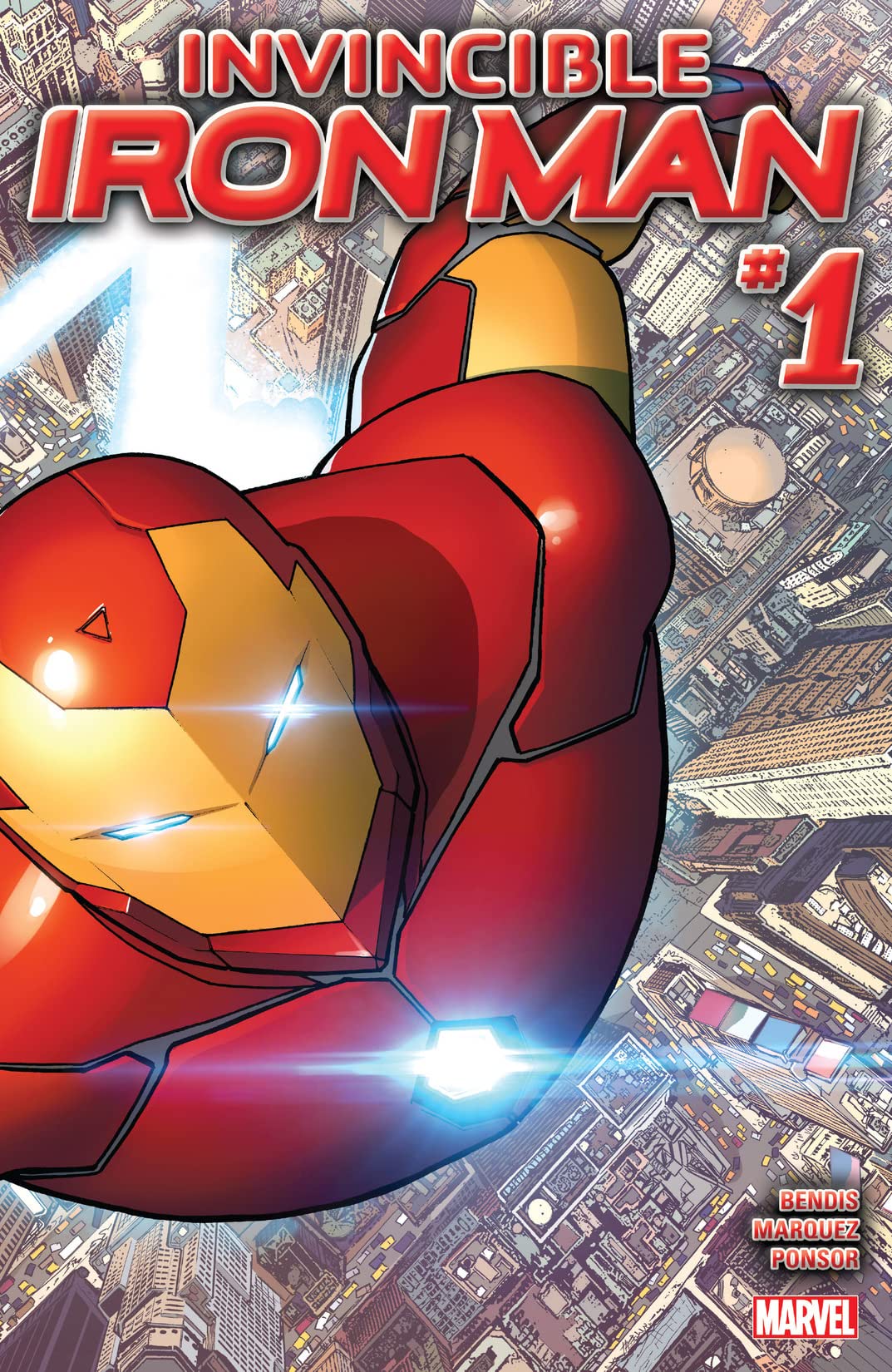 Invincible Iron Man #1 cover