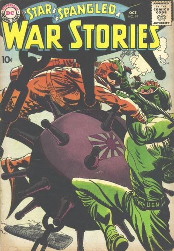 Star Spangled War Stories #74 cover