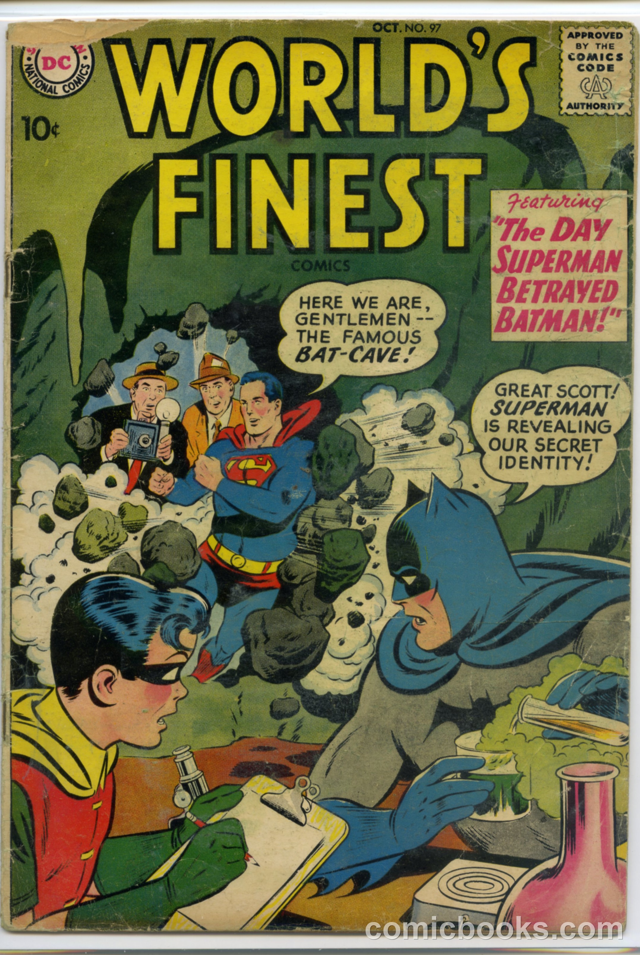 World's Finest Comics #97 cover