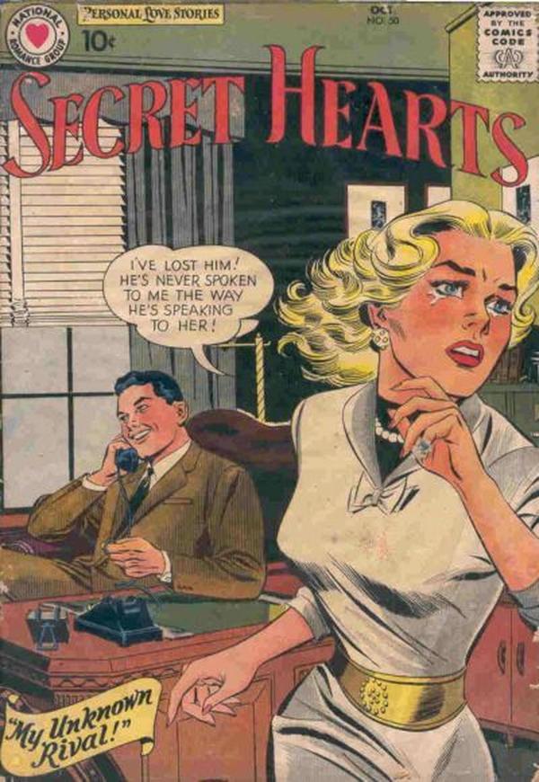 Secret Hearts #50 cover